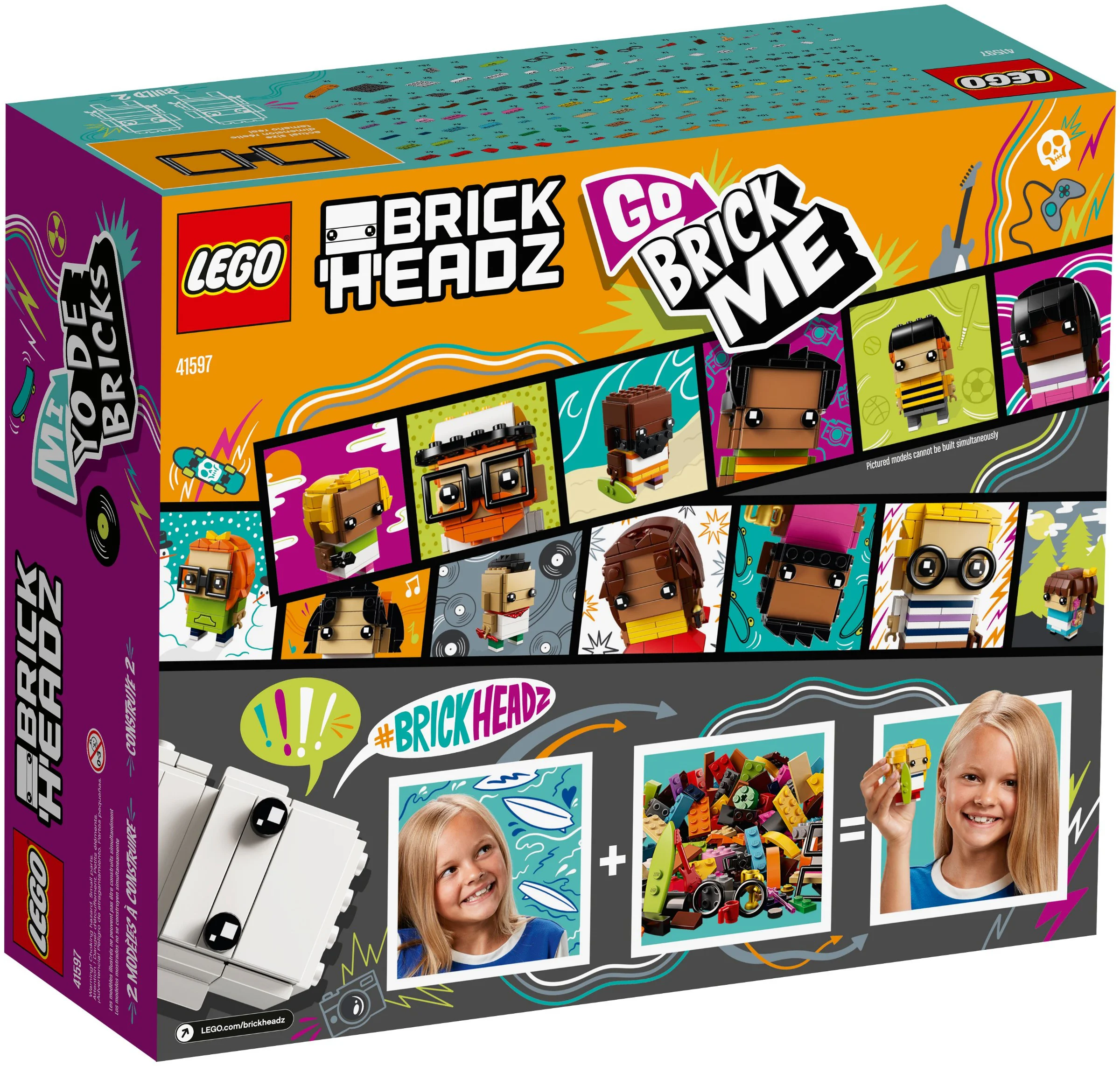 FLANK HEAD: BIG HEAD DIY SUIT 乐高 LEGO 41597 image 2
