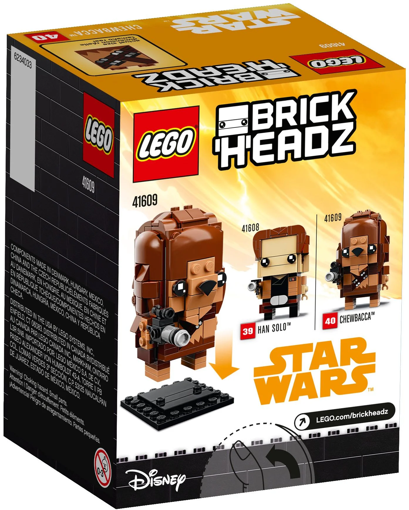 Square Head: Star Wars: Chubaka 乐高 LEGO 41609 image 4