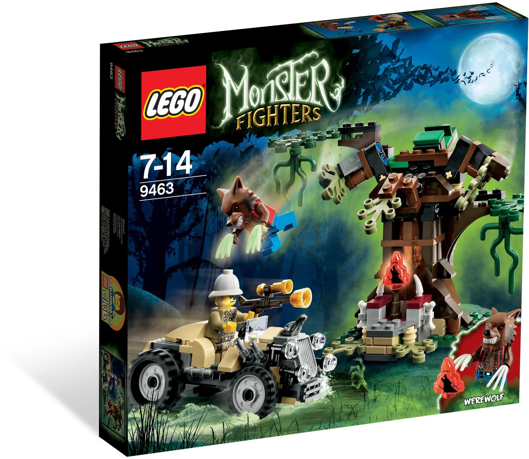 Monster warrior: werewolf 乐高 LEGO 9463 image 1