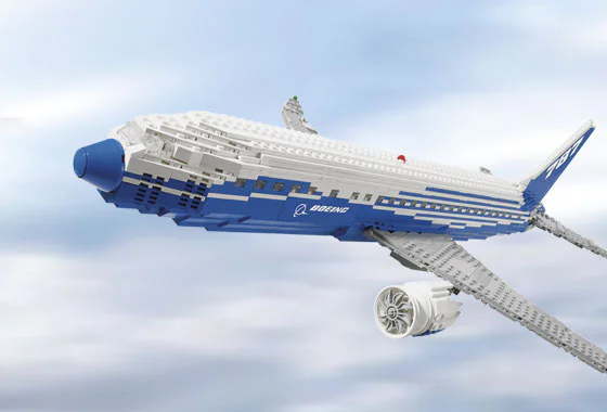Boeing 787 aircraft 乐高 LEGO 10177 image 3