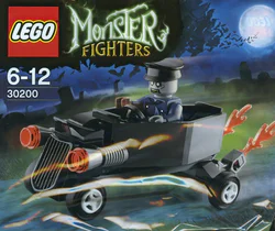 Monster fighter: zombie driver's coffin truck