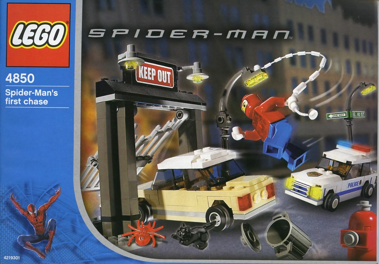 Spider-Man's first chase 乐高 LEGO 4850 image 1