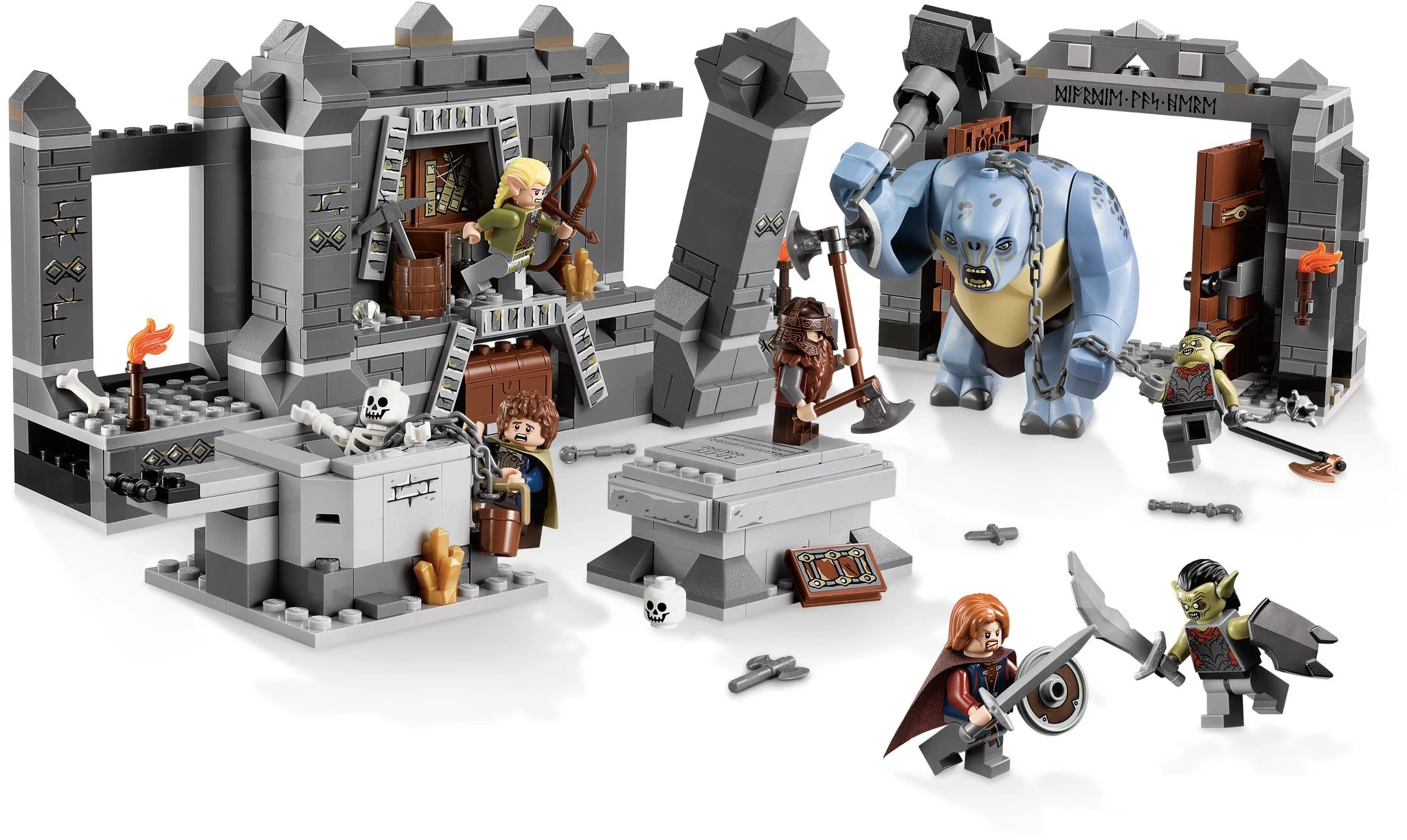 King of Rings: the mine of Moria 乐高 LEGO 9473