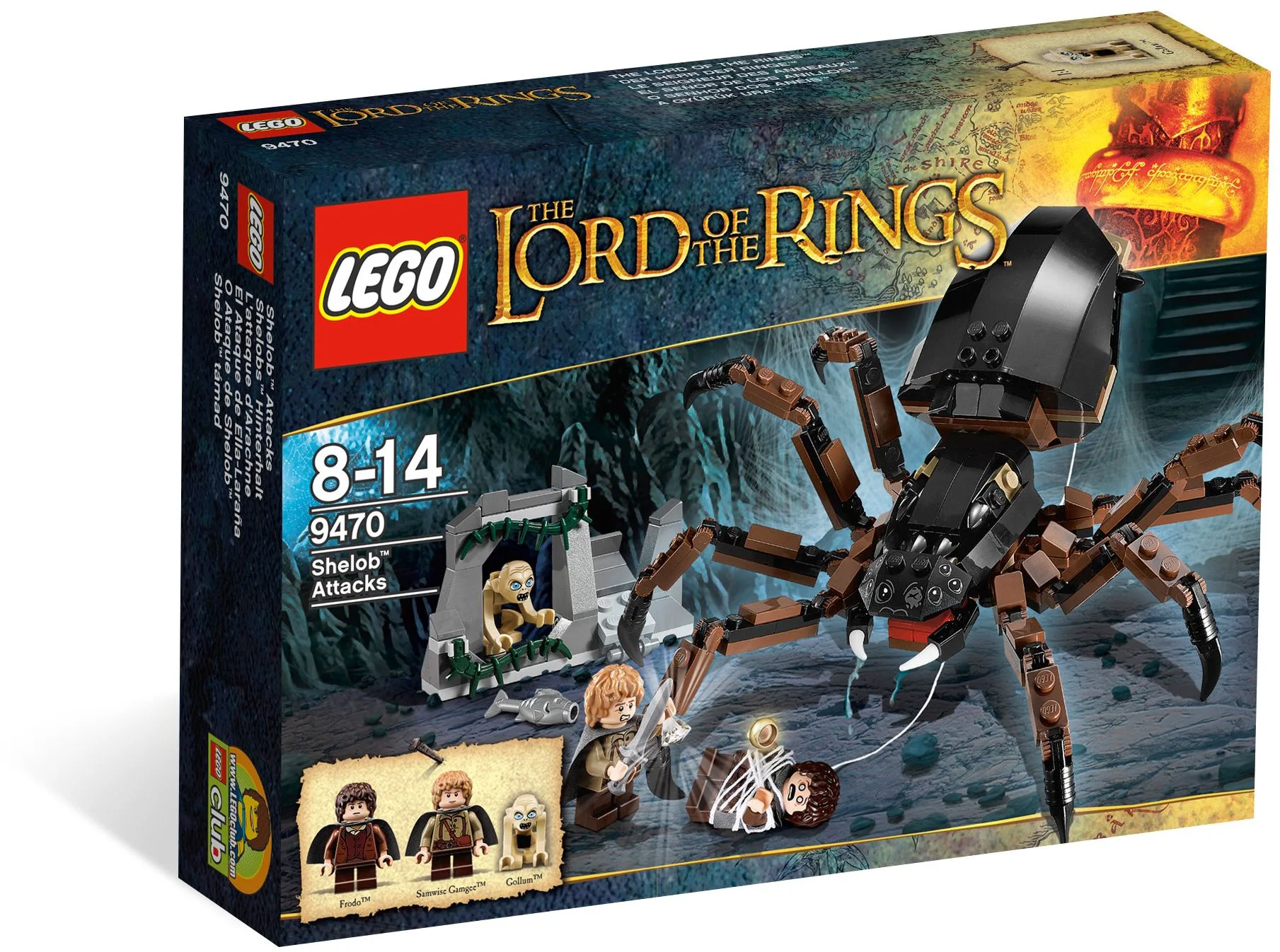 King of Rings: Spider attack 乐高 LEGO 9470 image 1