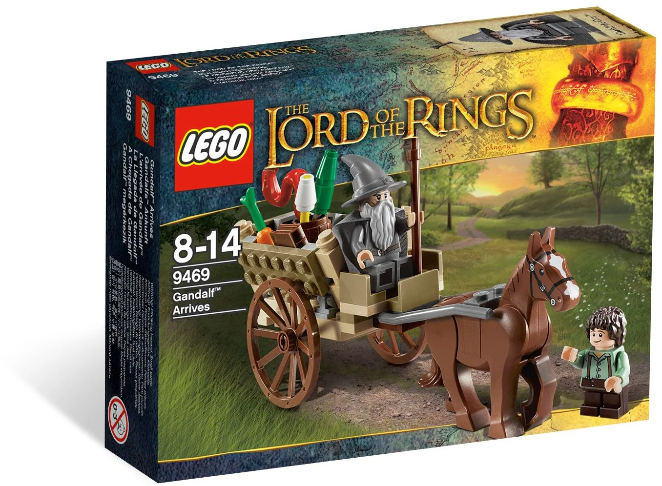 King of Rings: Gandalf back 乐高 LEGO 9469 image 1