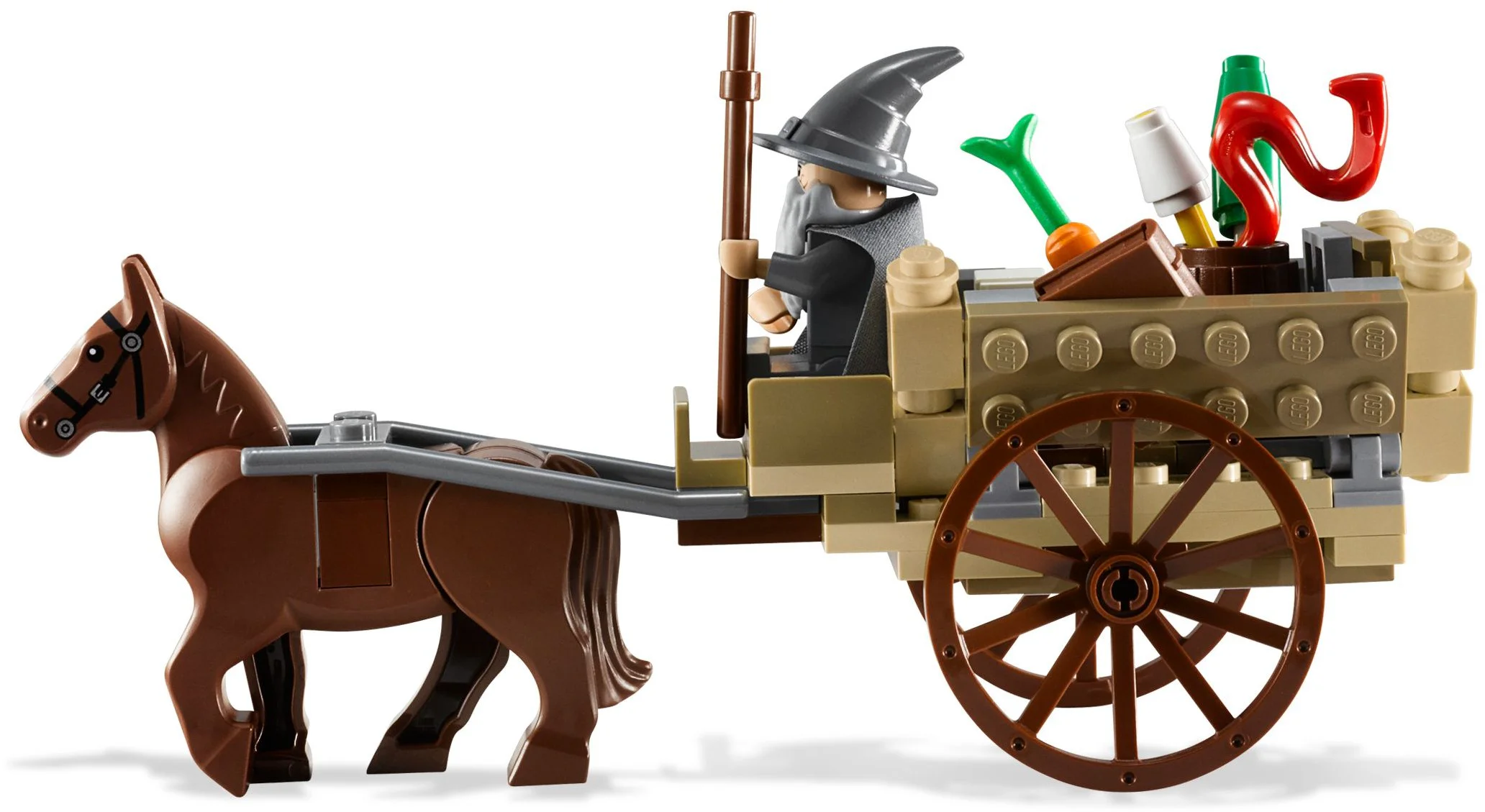 King of Rings: Gandalf back 乐高 LEGO 9469 image 2