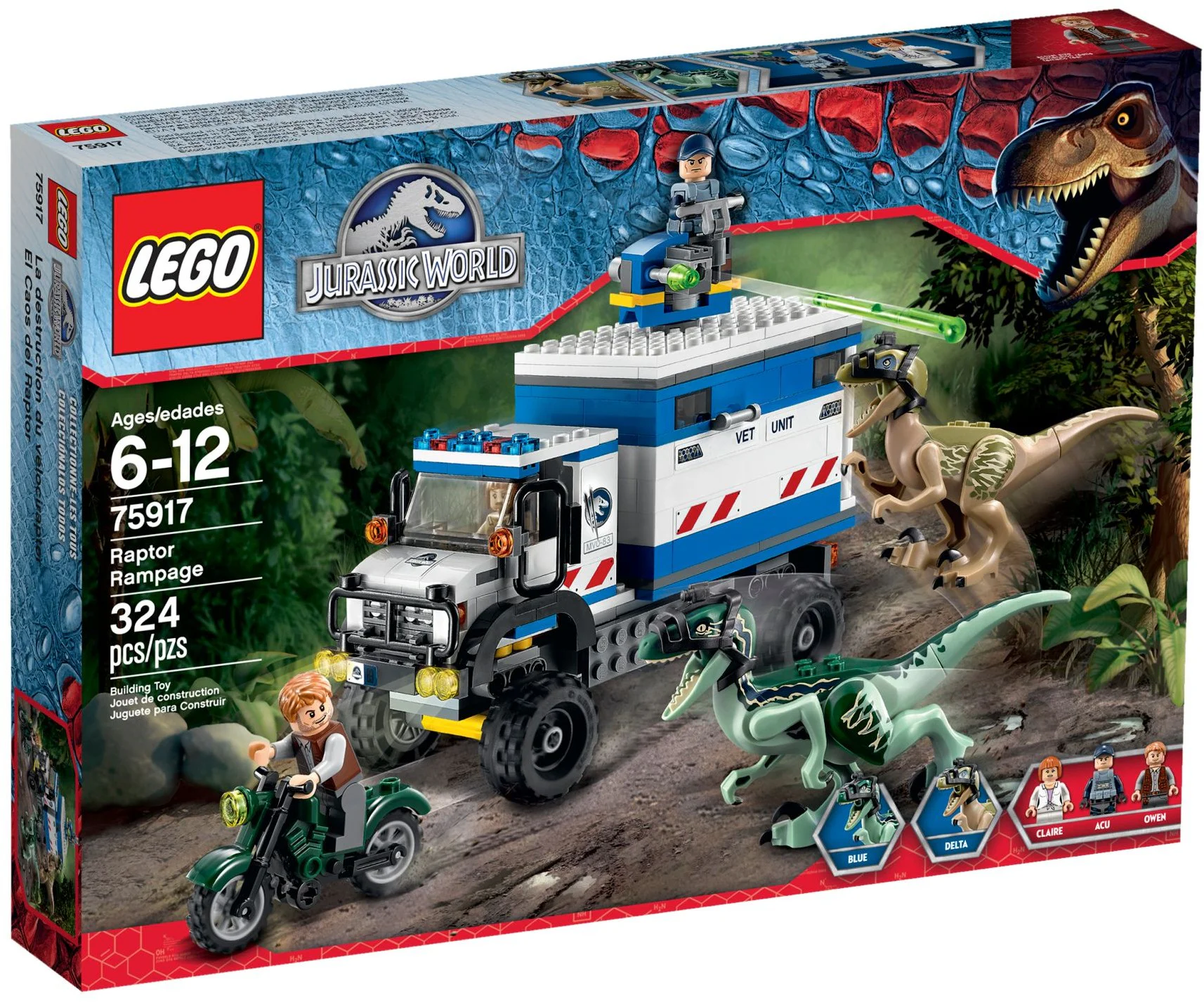 Jurassic World: The Raptor is gone 乐高 LEGO 75917 image 2