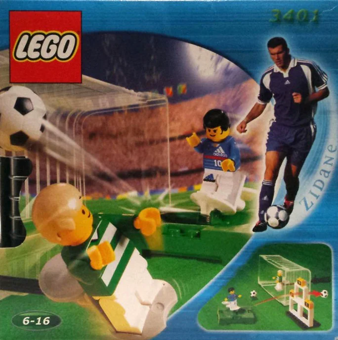 Exercise: goal goal score 乐高 LEGO 3401 image 1