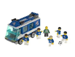 Football: Blue Team Bus