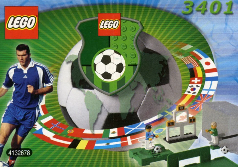 Exercise: goal goal score 乐高 LEGO 3401 image 2