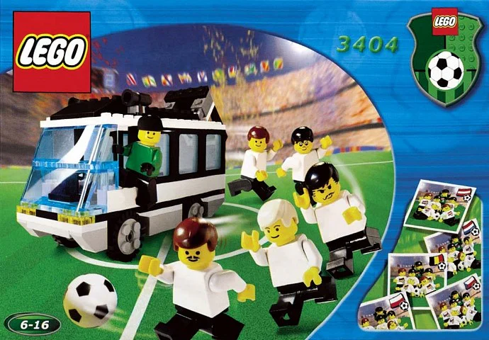 Football: Blacks Bus 乐高 LEGO 3404 image 1