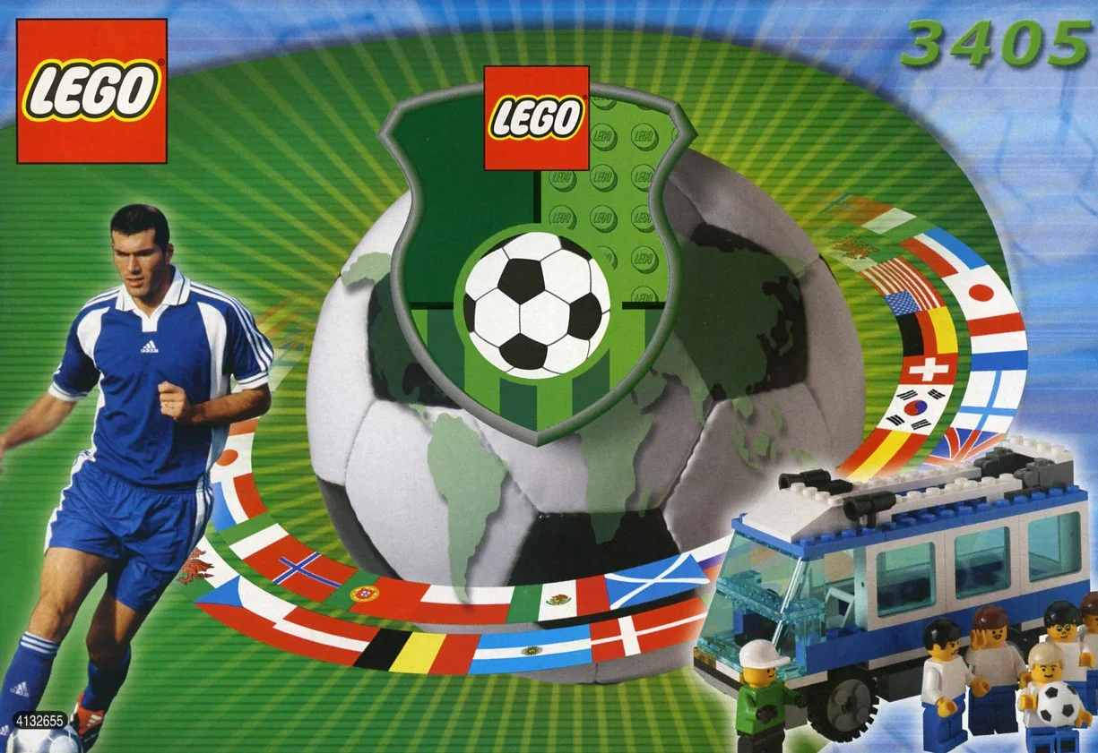 Football: Blue Team Bus 乐高 LEGO 3411 image 2