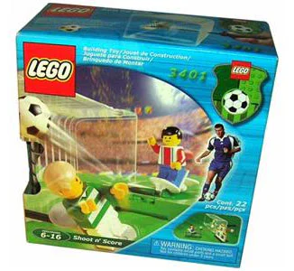 Exercise: goal goal score 乐高 LEGO 3401 image 4