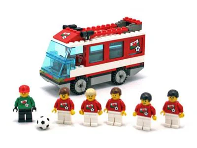 Football: Red Team Bus 乐高 LEGO 3426