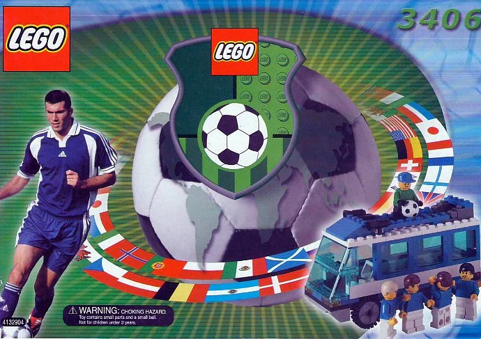 Football: American, French 乐高 LEGO 3406 image 1