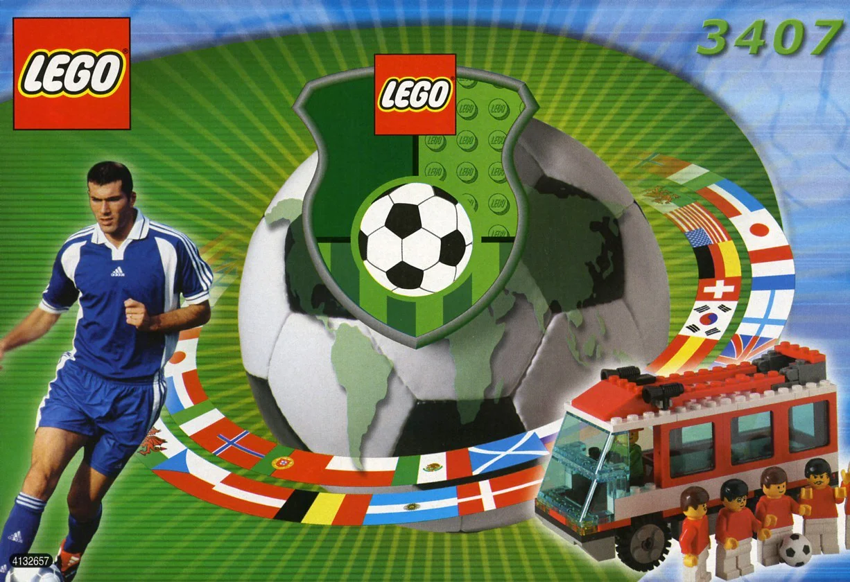 Football: Red Team Bus 乐高 LEGO 3426 image 2