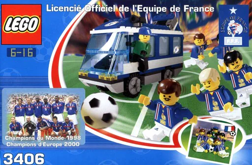 Football: American, French 乐高 LEGO 3406 image 2