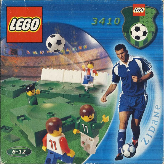 Football: game supplement 乐高 LEGO 3410 image 1