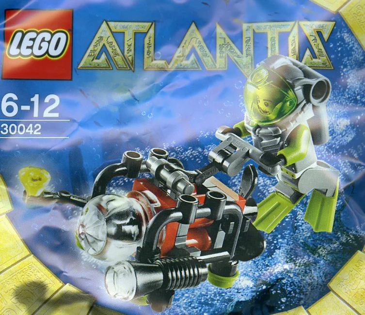 Atlantis: Mini Submarine 乐高 LEGO 30042 image 1