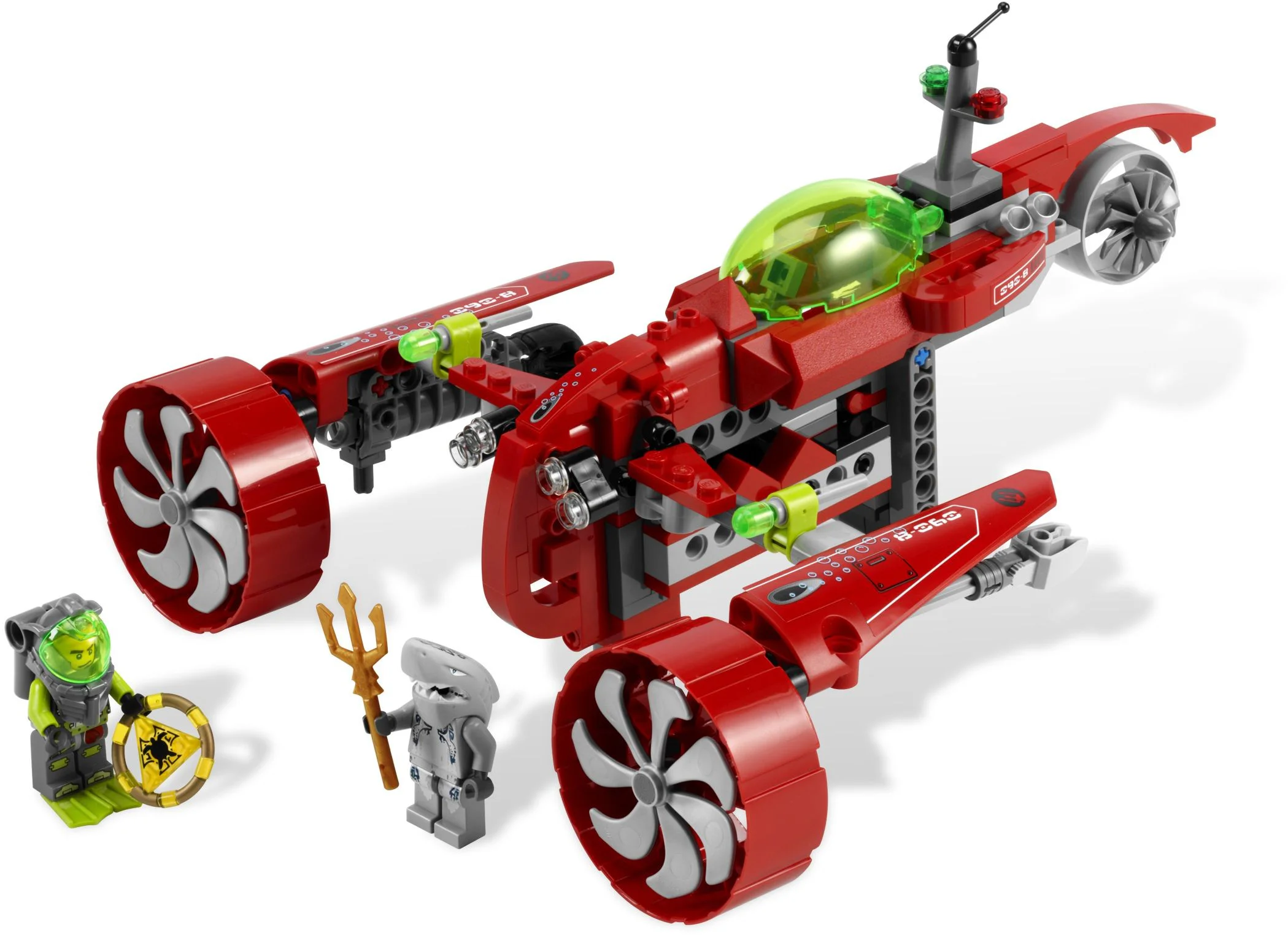 Atlantis: Cyclone submarine 乐高 LEGO 8060