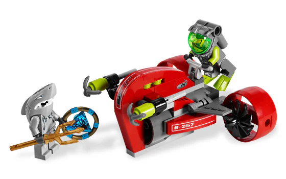 Atlantis: Deep Sea Strike Motorcycle 乐高 LEGO 8057 image 1