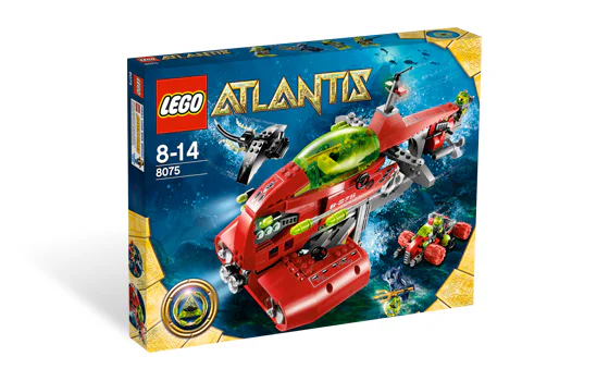 Atlantis: Sealord submarine 乐高 LEGO 8075 image 1
