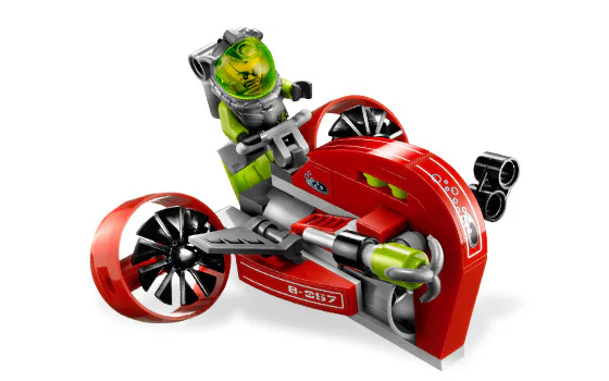 Atlantis: Deep Sea Strike Motorcycle 乐高 LEGO 8057 image 4