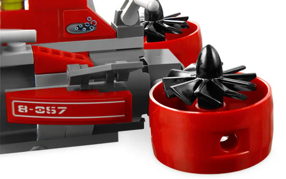 Atlantis: Deep Sea Strike Motorcycle 乐高 LEGO 8057 image 6