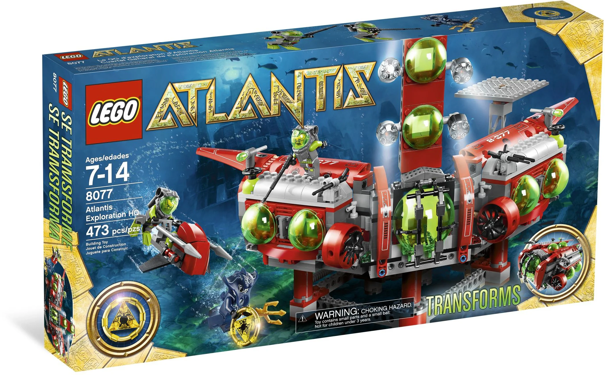 Atlantis: Underwater Hunting Camp 乐高 LEGO 8077 image 2
