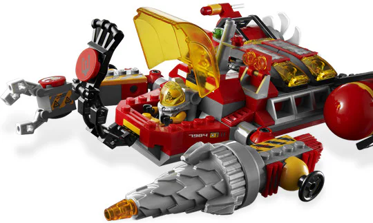 Atlantis: Deep-sea assault motorboat 乐高 LEGO 7984 image 1