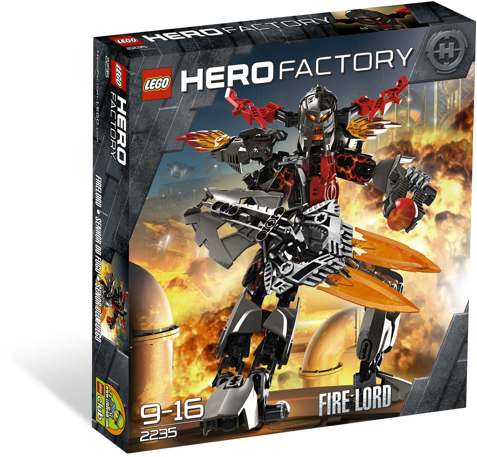 Hero Factory: Inferno King 9566 image 2
