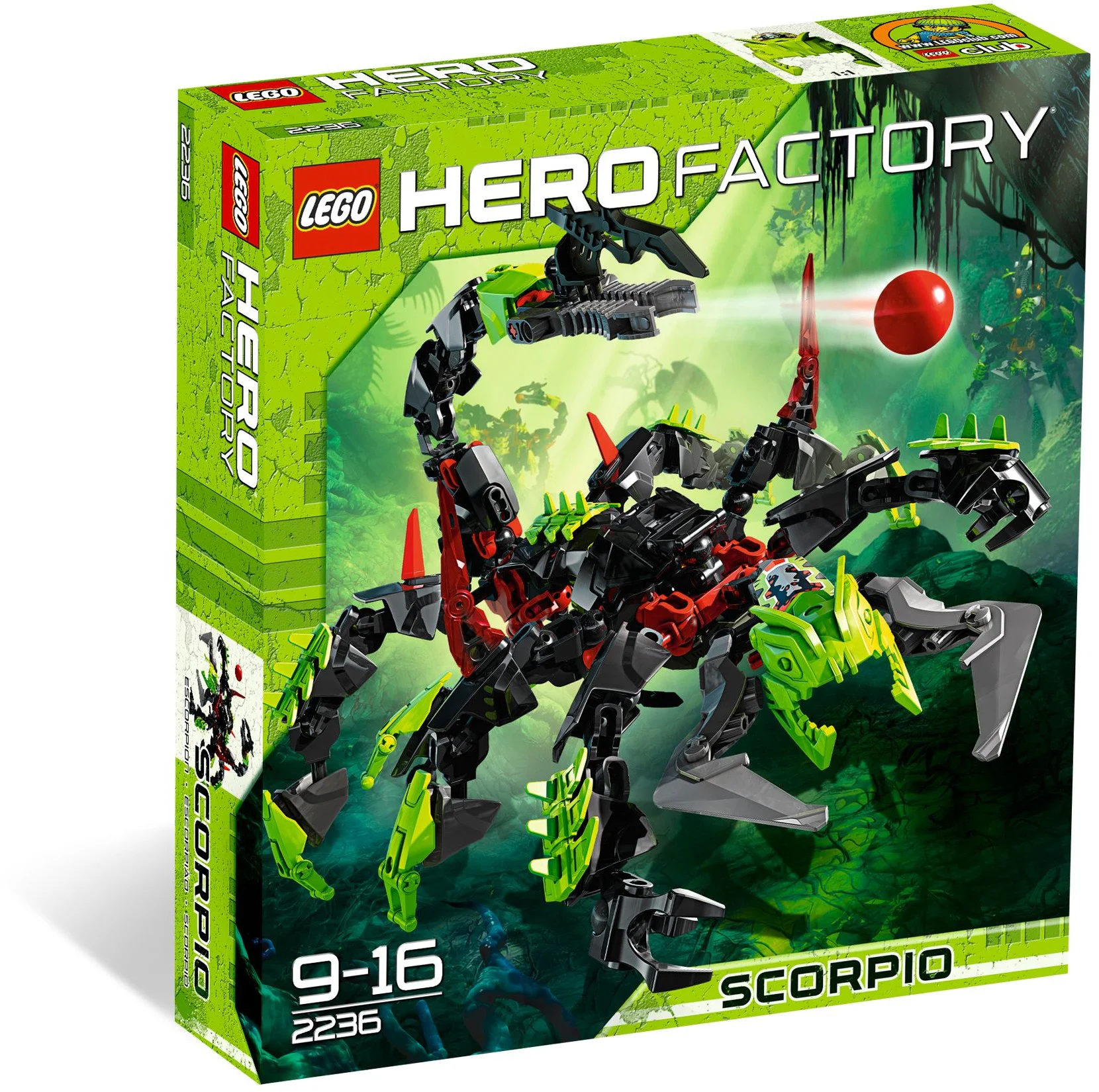 Hero Factory: Giant Scorpion Creature 乐高 LEGO 2236 image 3