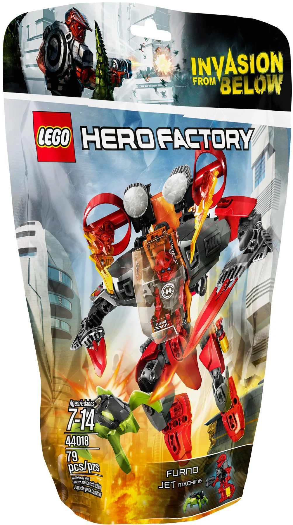 Hero Factory: Hawkguard Jetpack 乐高 LEGO 44018 image 1