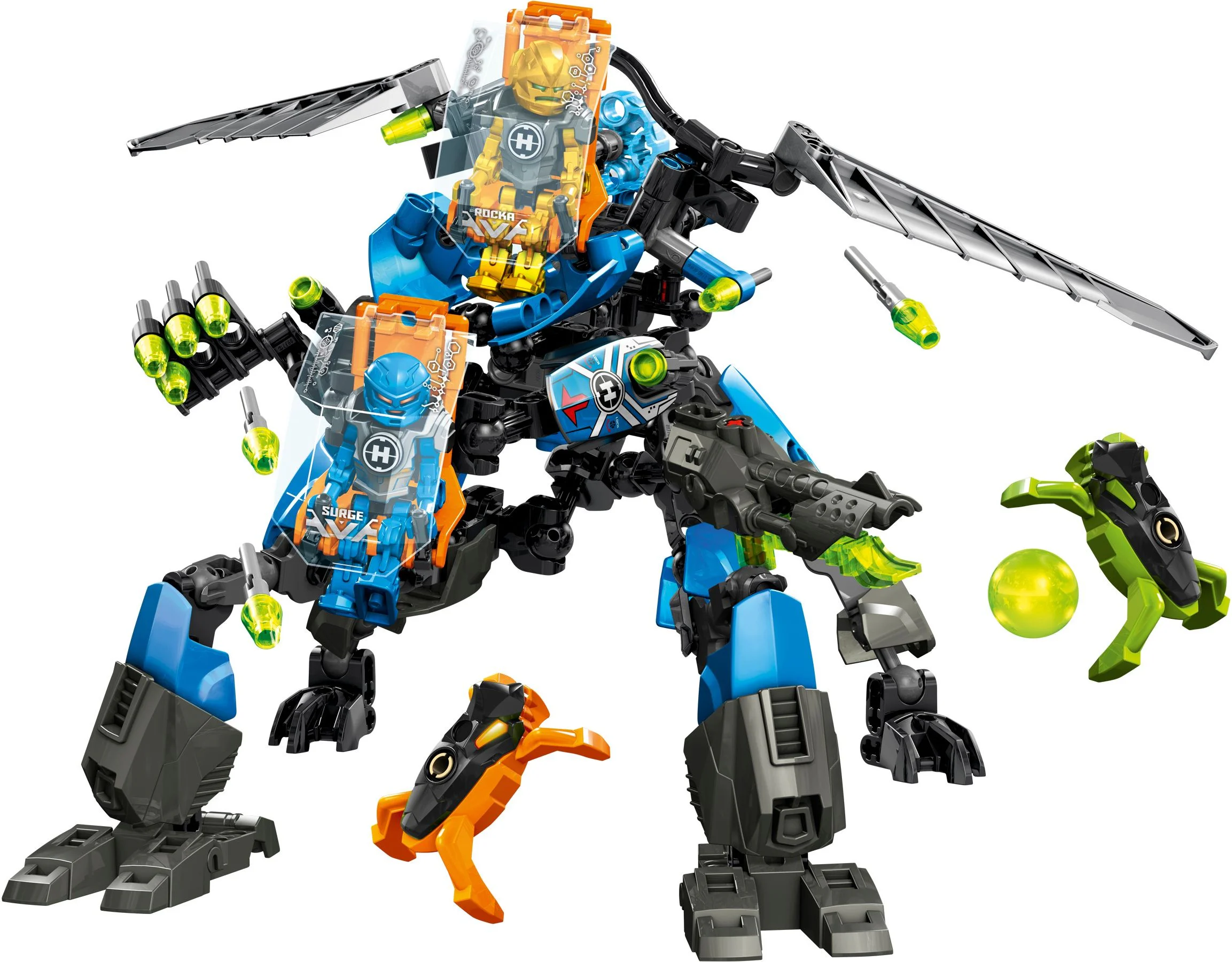 Heroic Factory: Toppo and Loka's Super Combined Machine Body 10514