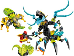 Hero Factory: Hawkguard, Wingblade, and Strong Attack Battle Queen Beast
