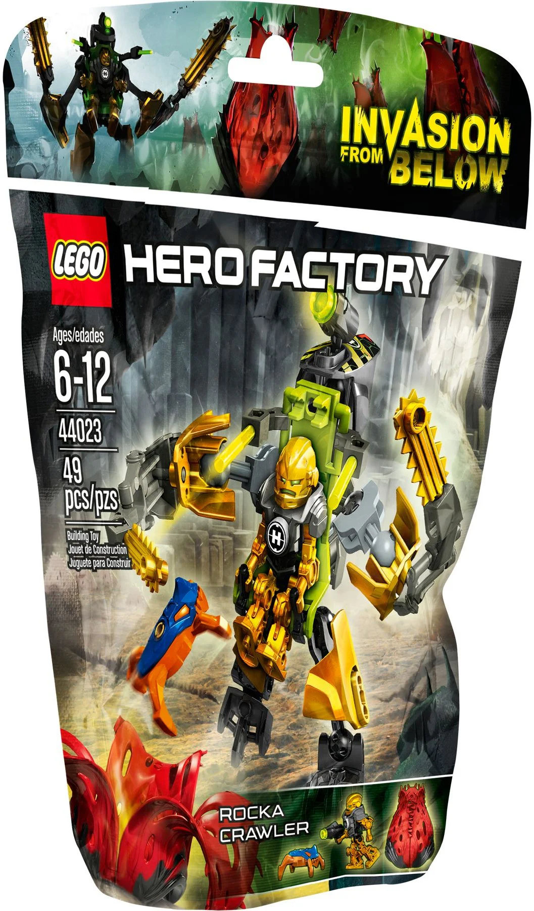 Hero Factory: Rocka Excavator Armor 10403 image 2