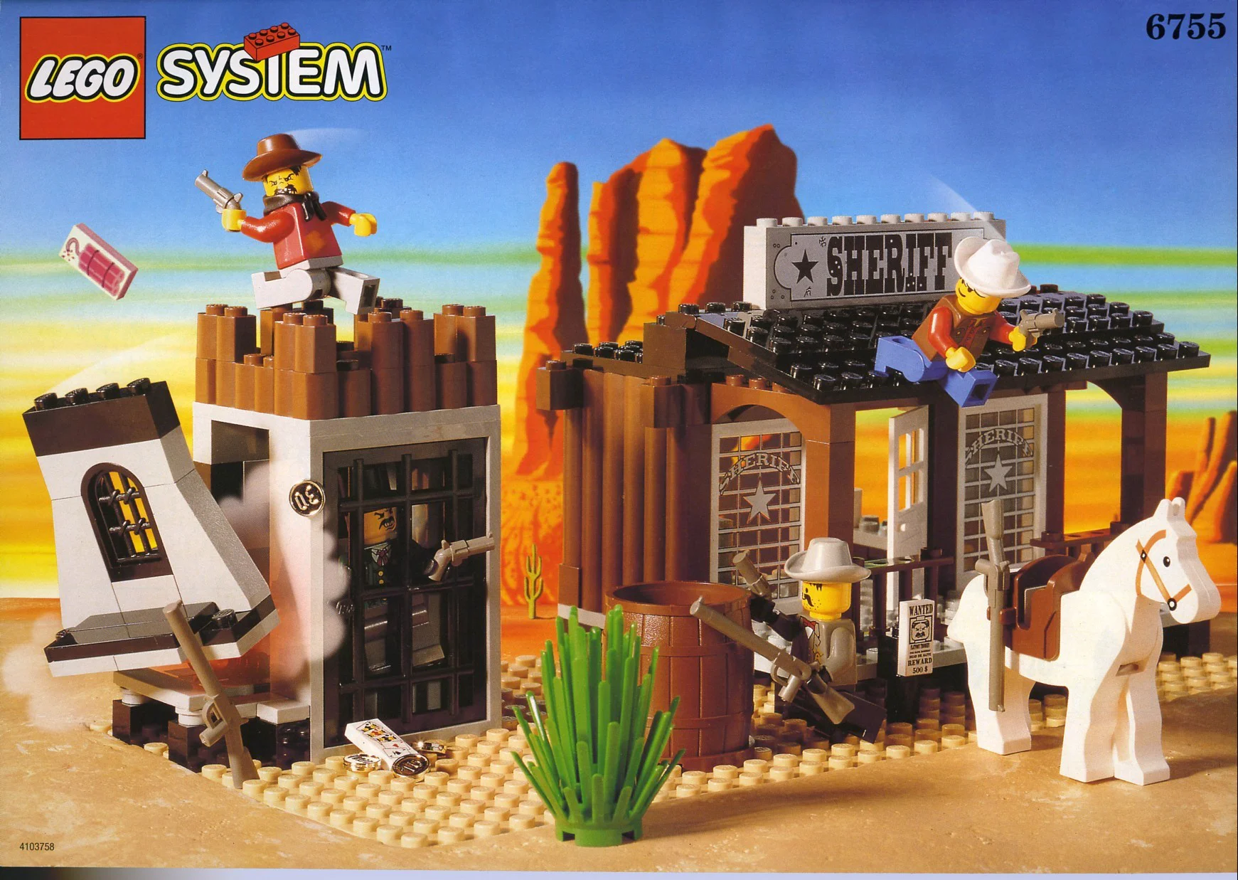 Western: Sheriff's Prison 乐高 LEGO 6755 image 1