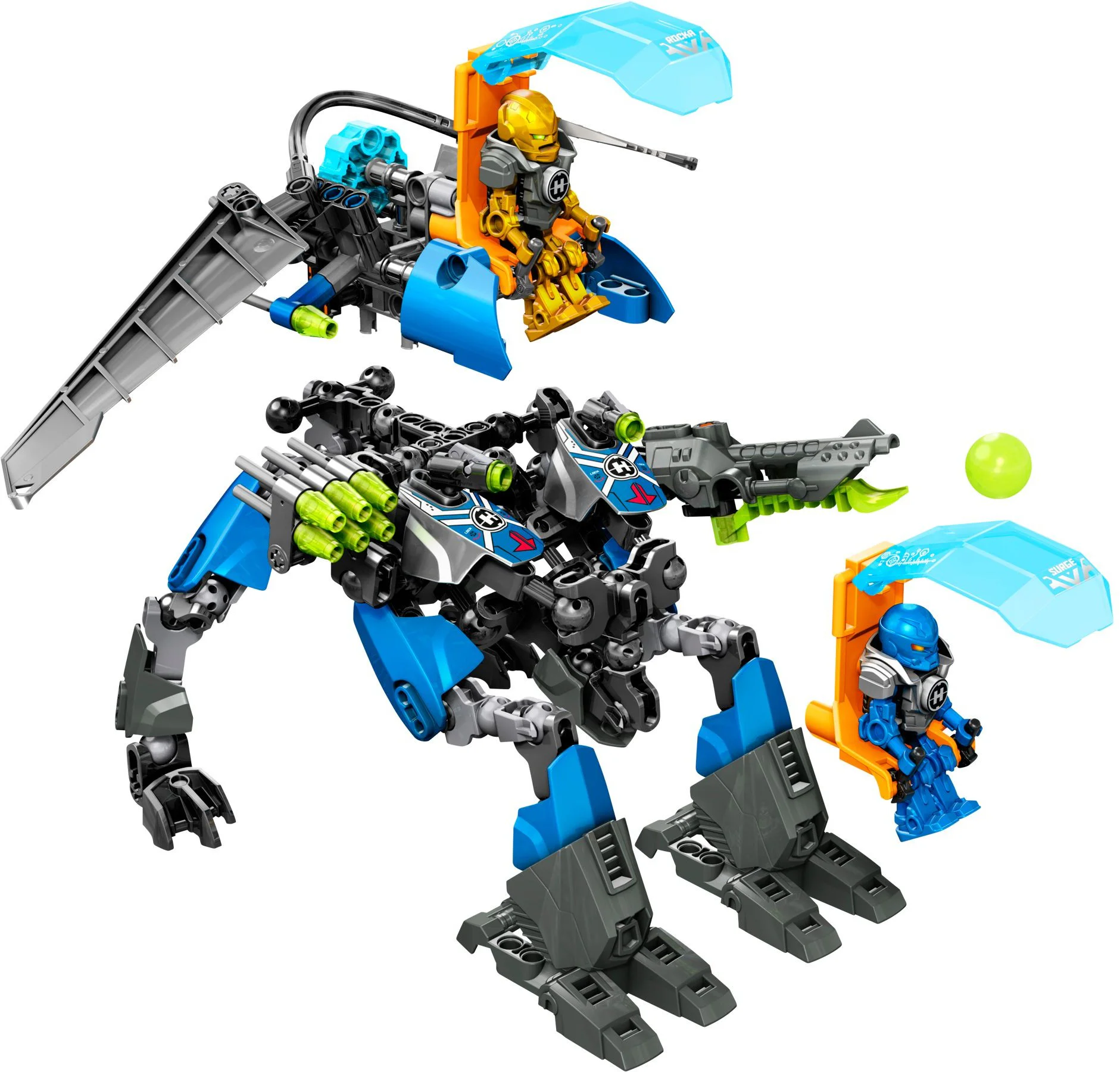 Heroic Factory: Toppo and Loka's Super Combined Machine Body 10514 image 4