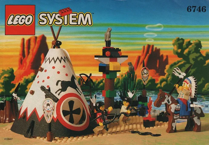 West: Indian camp LEGO 6746