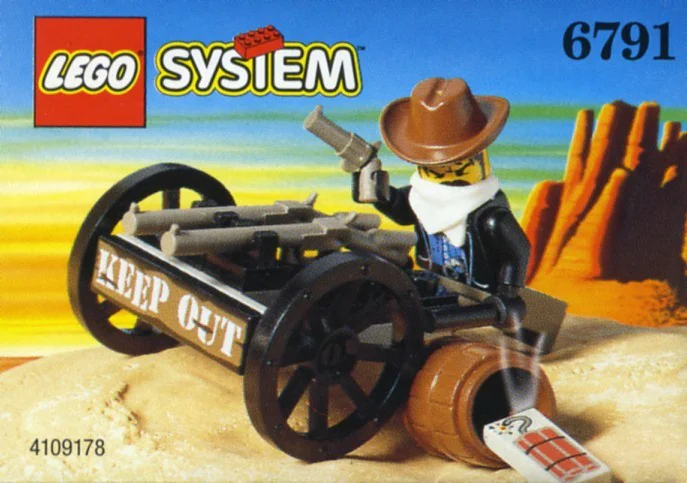 The Wild West: Outlaws of the Desert 启蒙 QMAN/ENLIGHTEN/Keeppley 9822 image 1