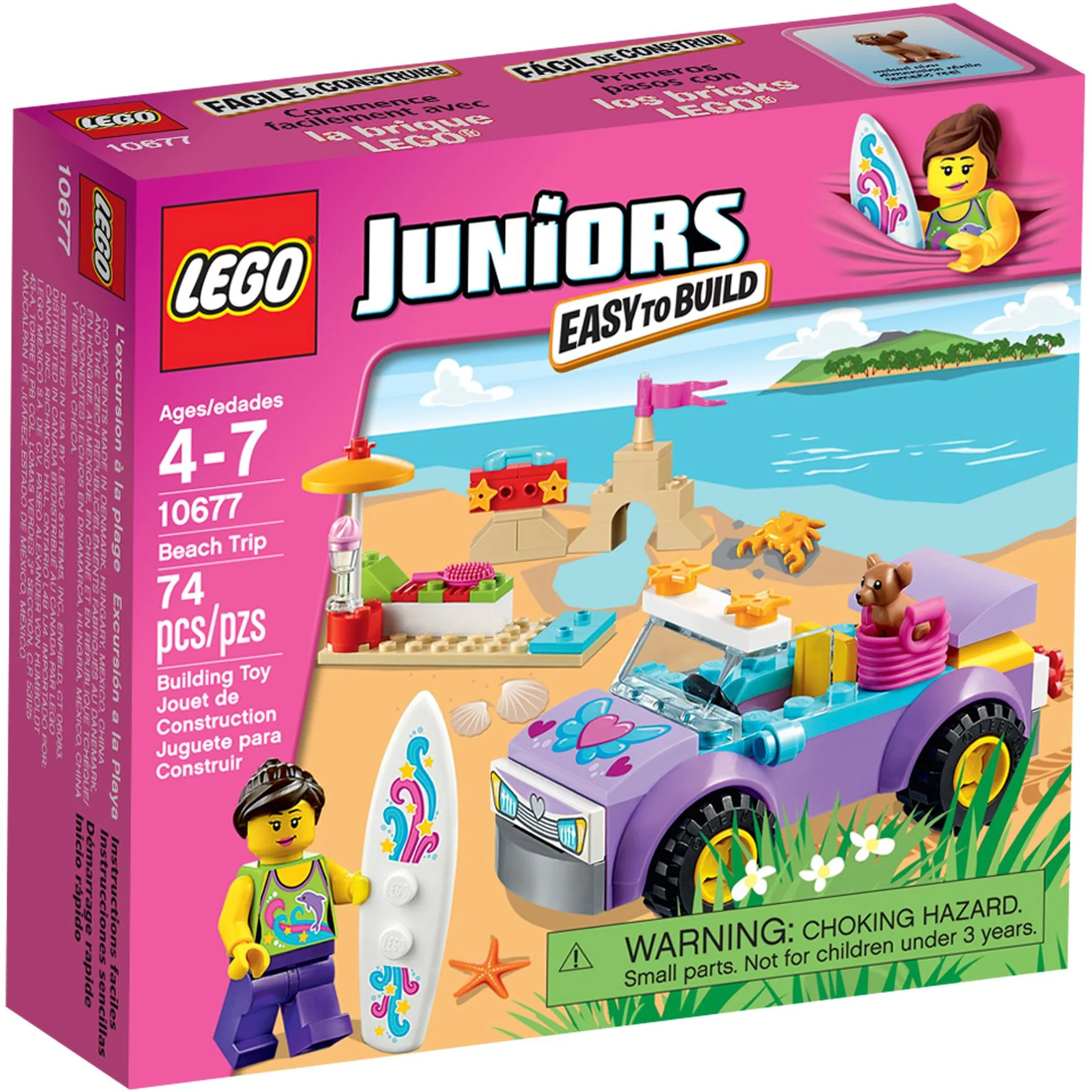 The beach trip 乐高 LEGO 10677 image 1
