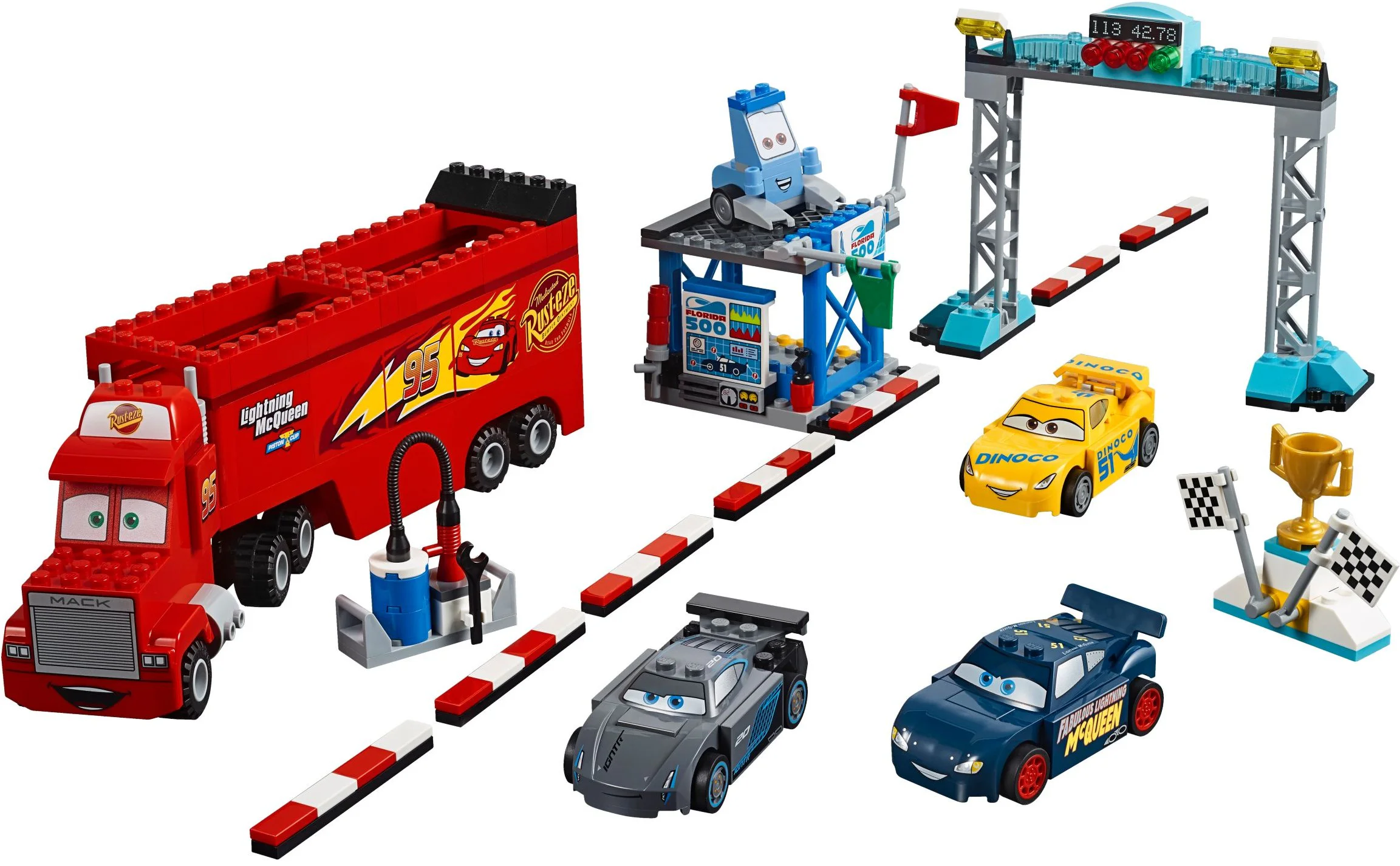 Cars are mobilizing at 3:500 in Florida 乐高 LEGO 10745