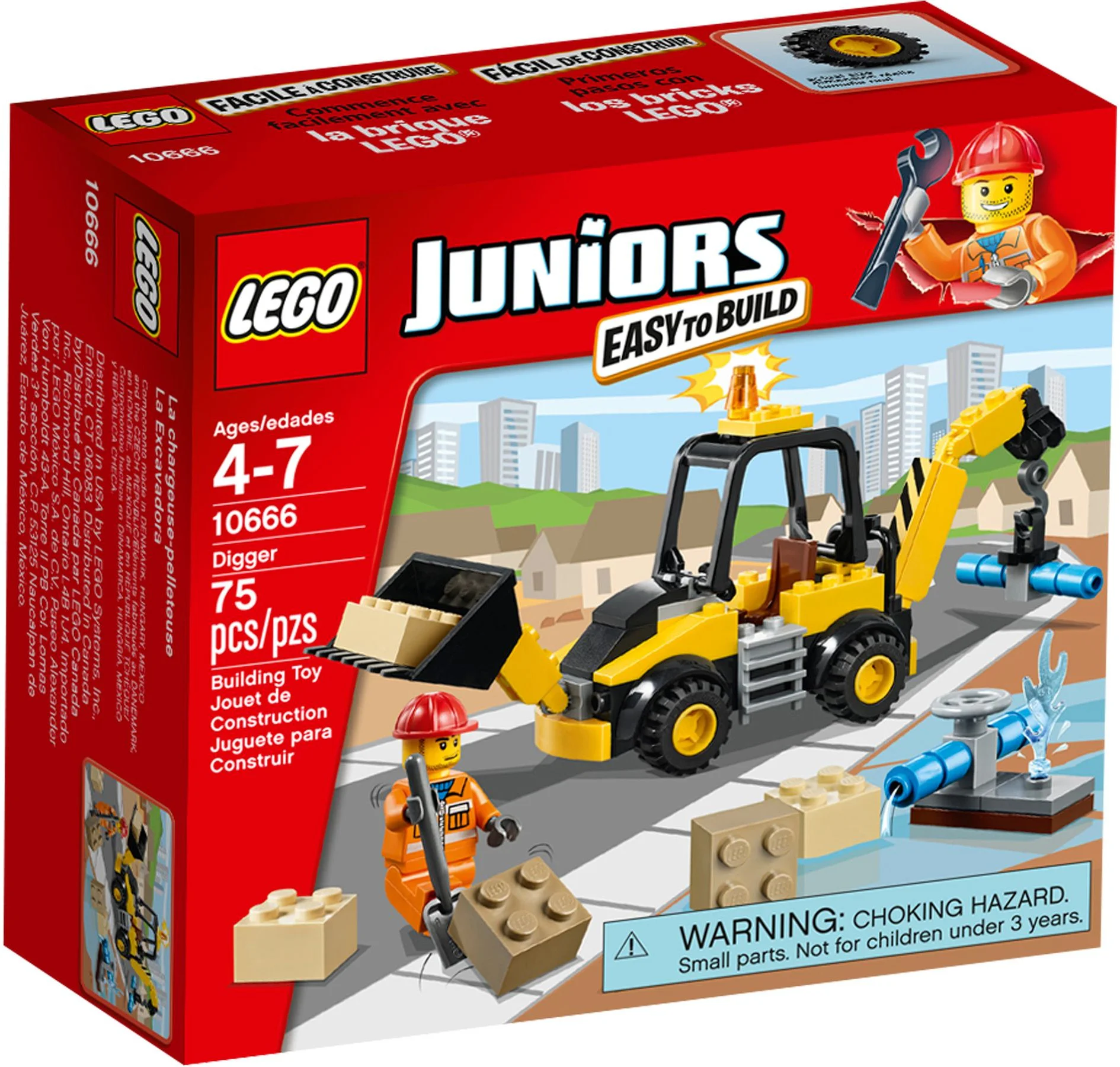 Small excavators 乐高 LEGO 10666 image 2