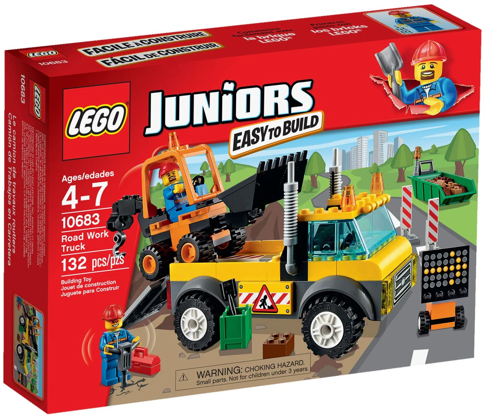 Truck, road construction 乐高 LEGO 10683 image 1