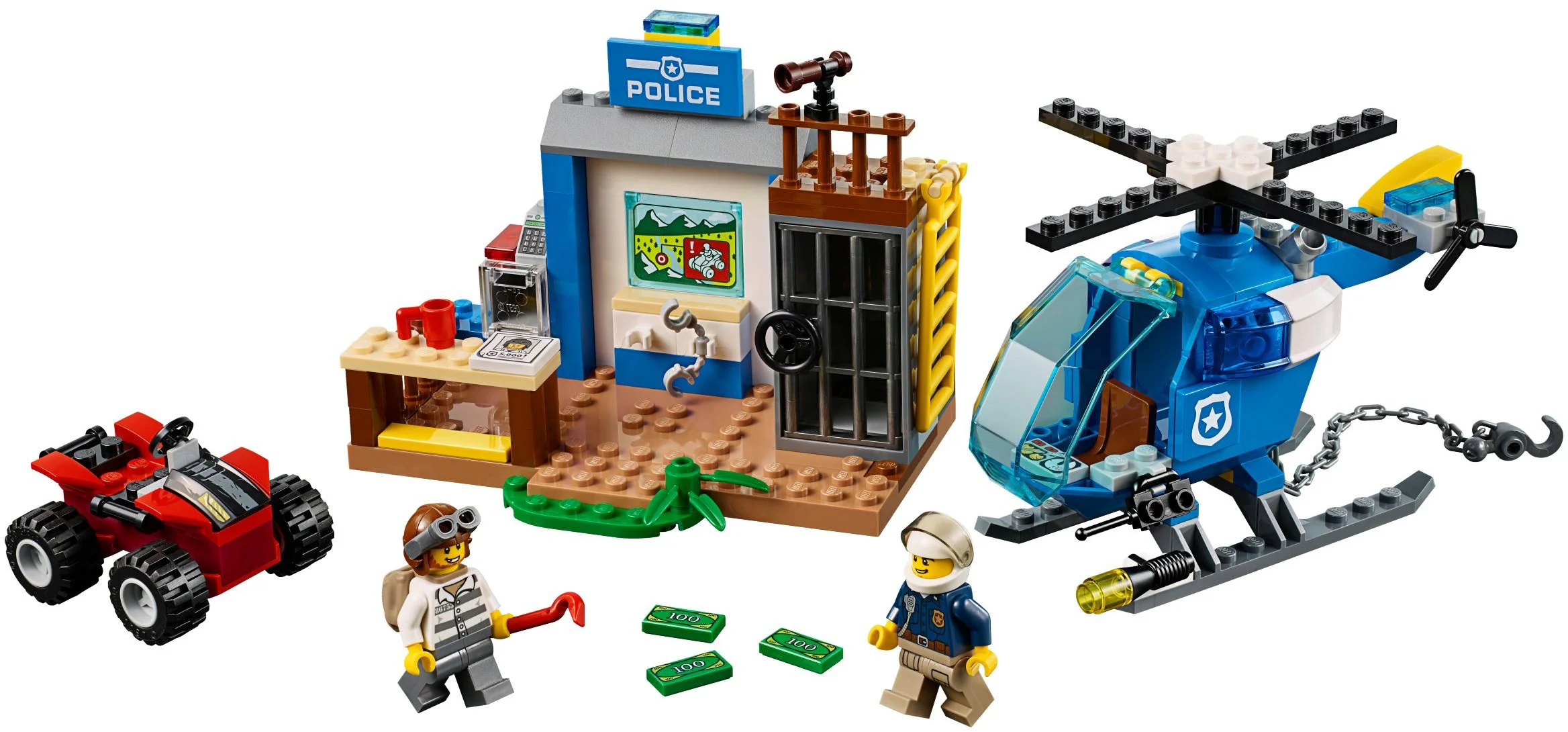 Mountain police chase 乐高 LEGO 10751