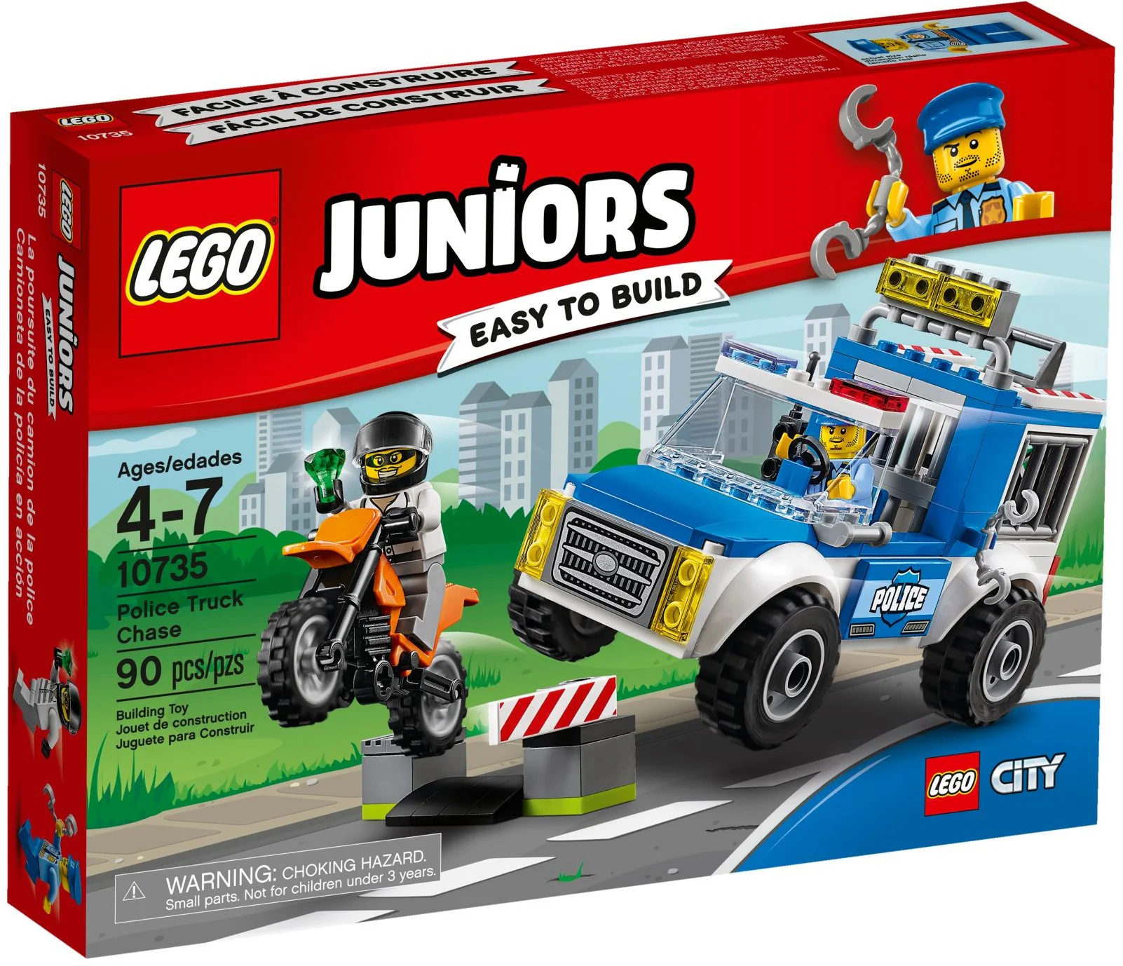 Police car chase 乐高 LEGO 10735 image 1