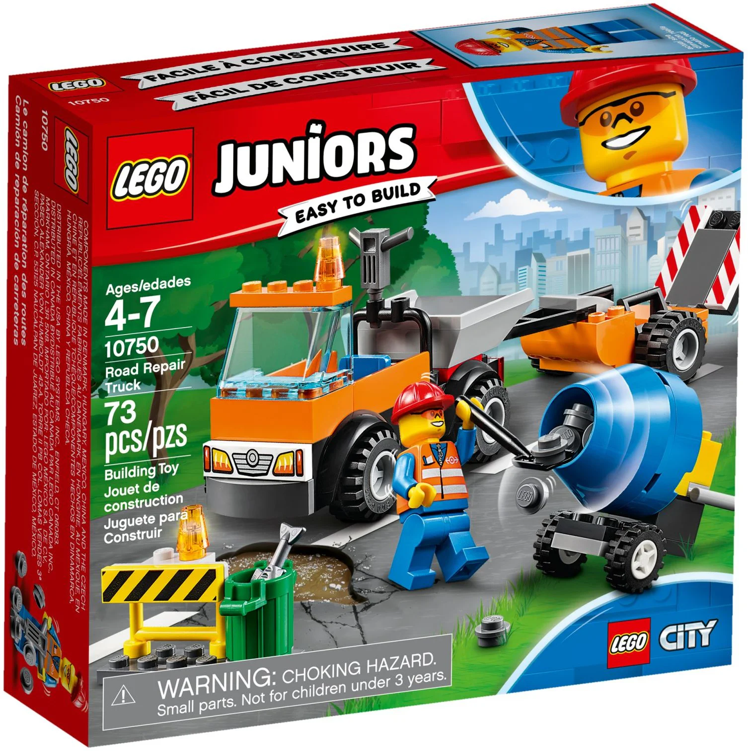 Truck, road maintenance 乐高 LEGO 10750 image 1