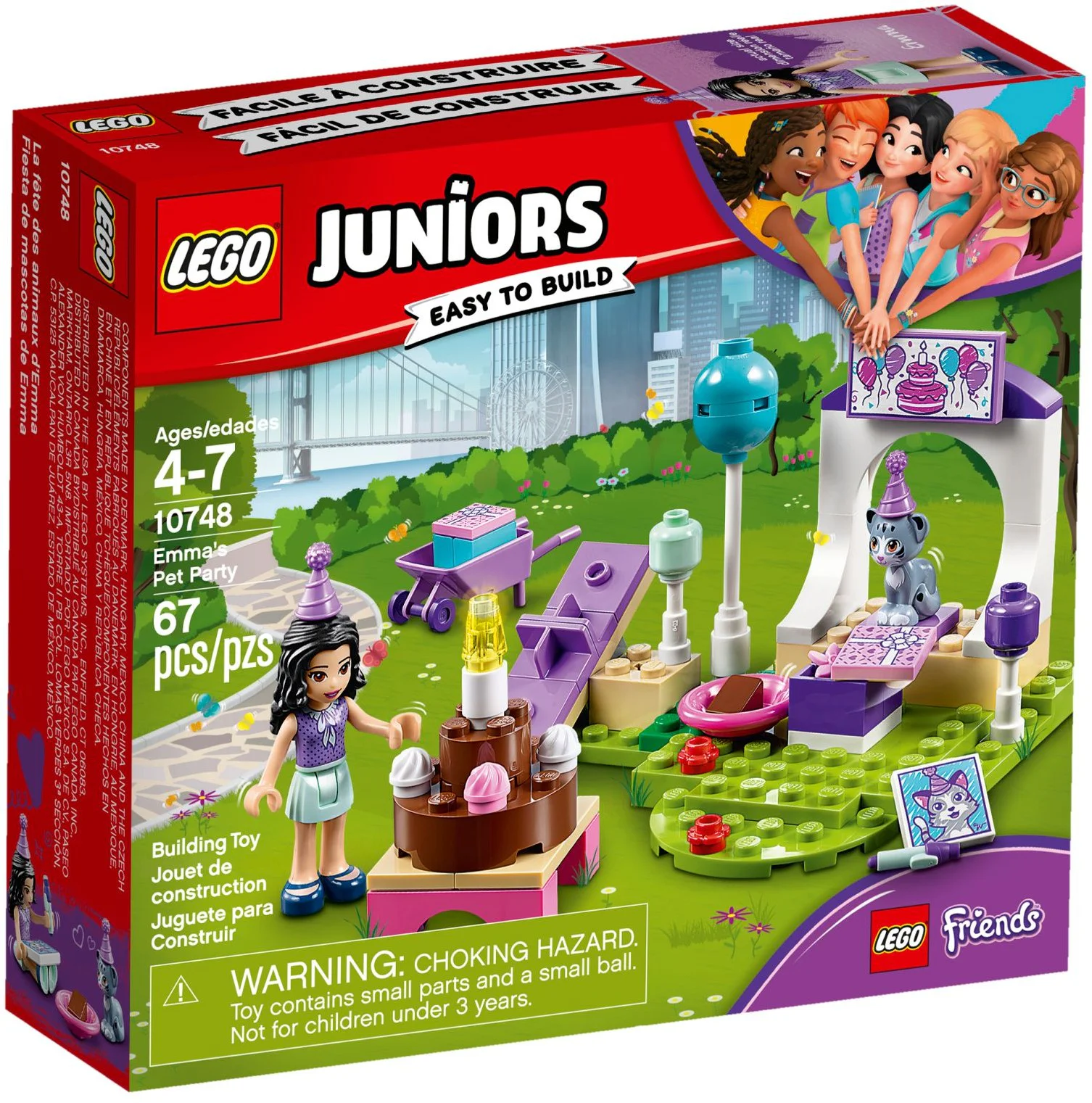 Good friend: Emma's pet party 乐高 LEGO 10748 image 1