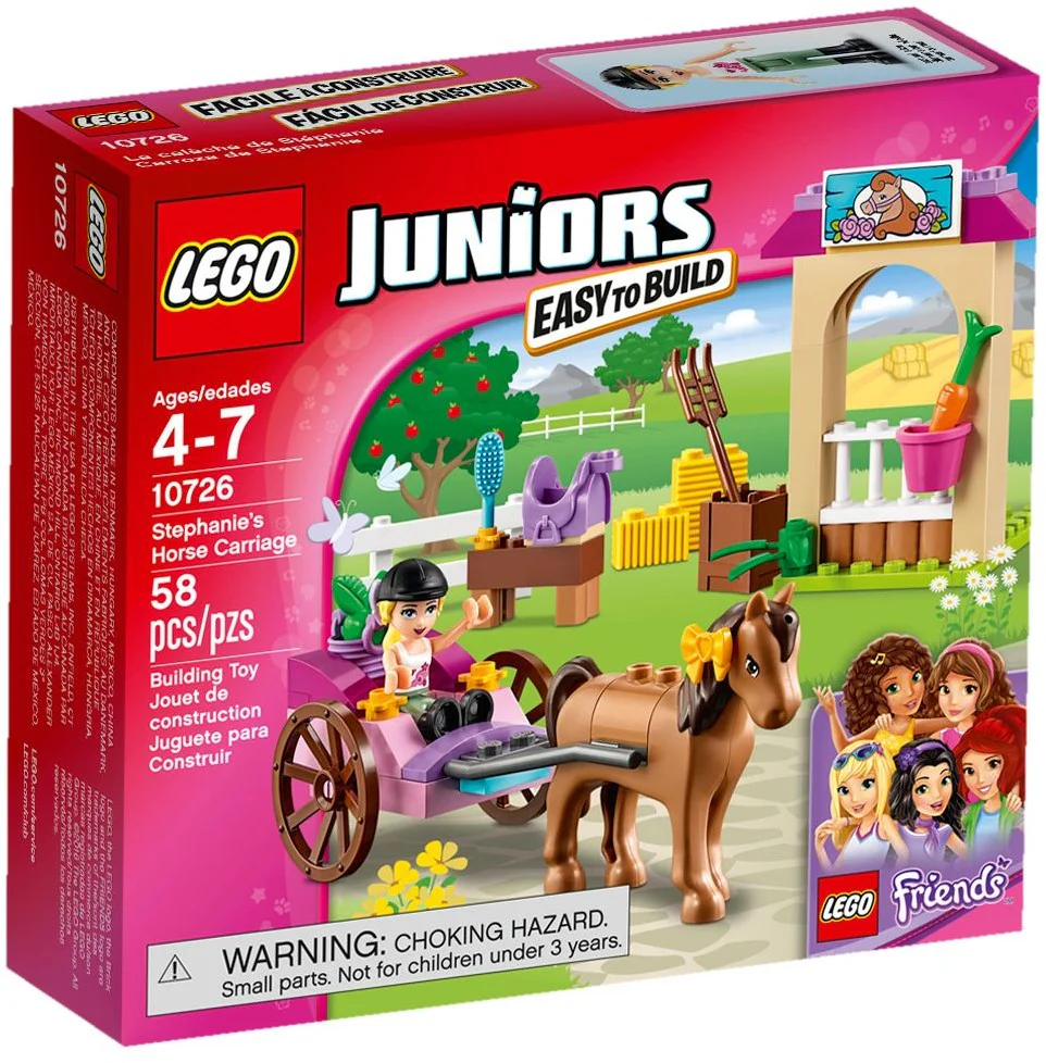 Good friend: Stephanie's carriage 乐高 LEGO 10726 image 1