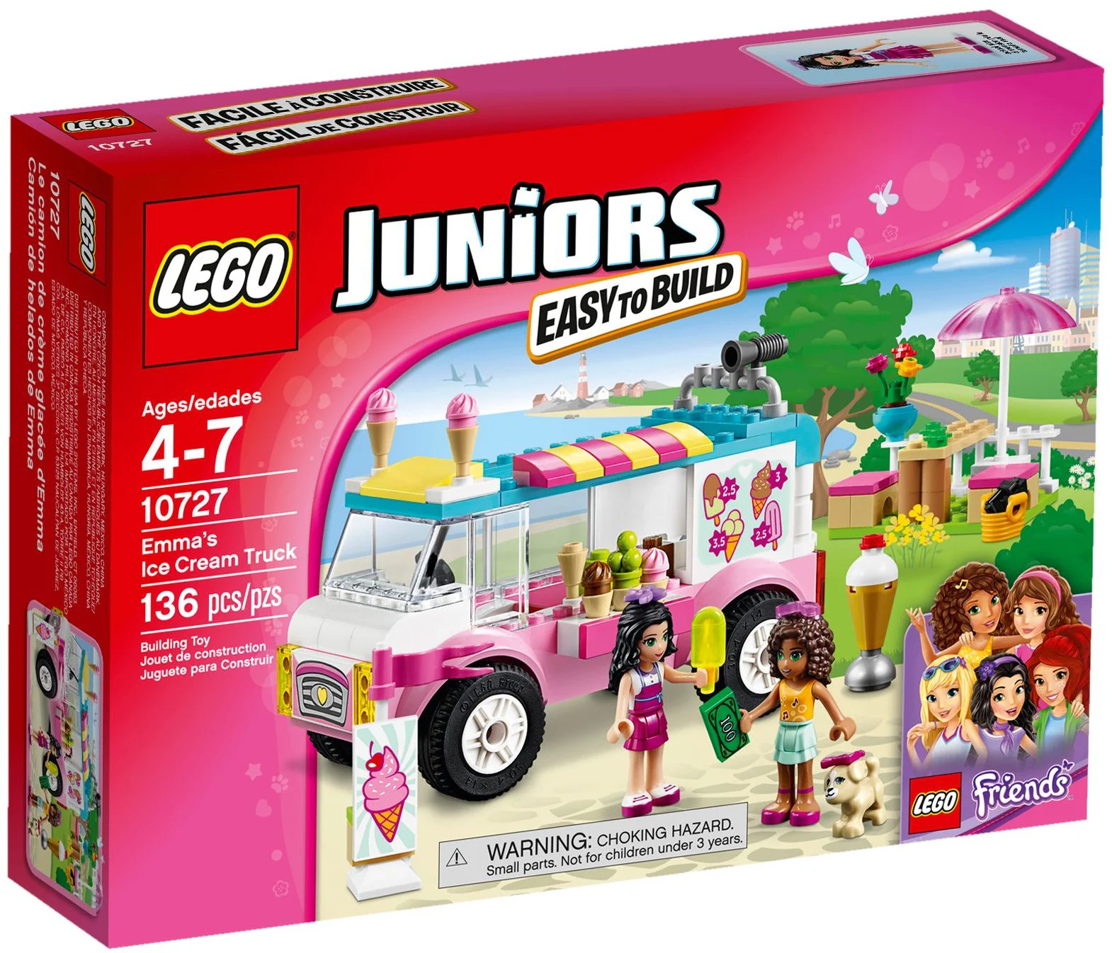 Good friend: Emma's ice cream truck 乐高 LEGO 10727 image 1
